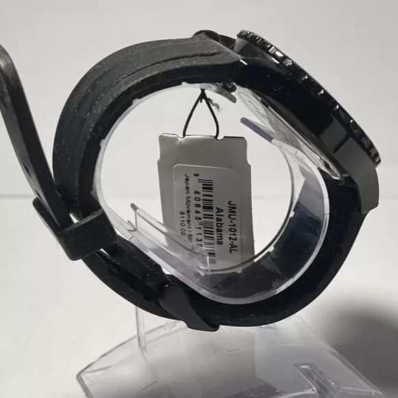 Alabama Crimson Tide NCAA Black Silicone Watch by Jack Mason NEW - Picture 5 of 7